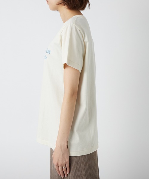 RIVE DROITE（リヴドロワ）の「RETRO FONTO Tシャツ（Tシャツ/カットソー・レディース・アイボリー/ベージュ・FREE）」の4枚目の写真