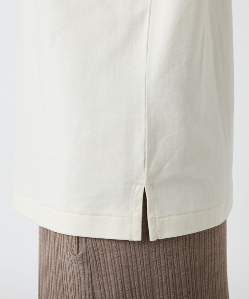 RIVE DROITE（リヴドロワ）の「RETRO FONTO Tシャツ（Tシャツ/カットソー・レディース・アイボリー/ベージュ・FREE）」の14枚目の写真