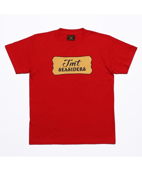 TMT（ティーエムティー）の「S/SL HEAVY JERSEY TEE(TMT SEASIDERS)（Tシャツ/カットソー・メンズ・ホワイト/レッド/ブラック/トップグレー・MEDIUM/LARGE/SMALL/X-LARGE）」の4枚目の写真