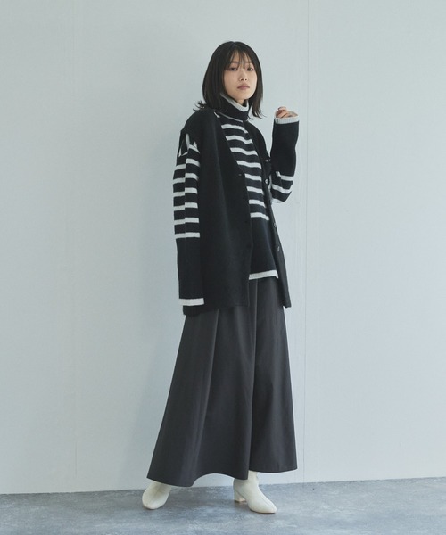 audrey and john wad（オードリーアンドジョンワッド）の「タフタマーメイドフレアスカート（スカート・レディース・レッド/ブラック/ライトベージュ・M/S）」の20枚目の写真