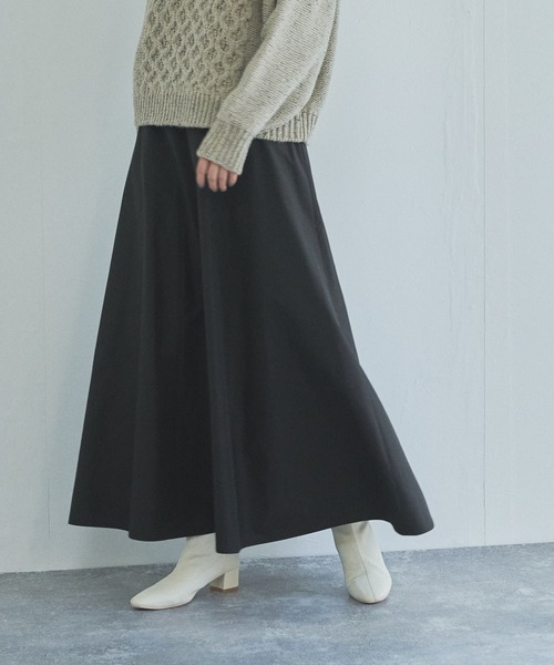 audrey and john wad（オードリーアンドジョンワッド）の「タフタマーメイドフレアスカート（スカート・レディース・レッド/ブラック/ライトベージュ・M/S）」の22枚目の写真