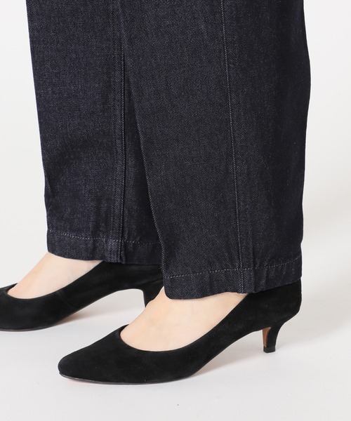 SLOBE IENA（スローブイエナ）の「LE DENIM × MARITAS ベイカーパンツ【洗濯機使用可能】◆（デニムパンツ・レディース・ネイビー・36/38/40）」の9枚目の写真