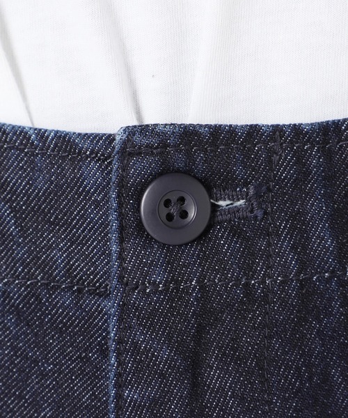 SLOBE IENA（スローブイエナ）の「LE DENIM × MARITAS ベイカーパンツ【洗濯機使用可能】◆（デニムパンツ・レディース・ネイビー・36/38/40）」の12枚目の写真