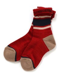 BREEZE | 足底パイル ラインクルーソックス(ソックス/靴下)