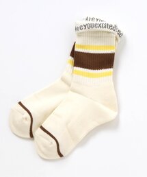 BREEZE | 足底パイル ラインクルーソックス(ソックス/靴下)