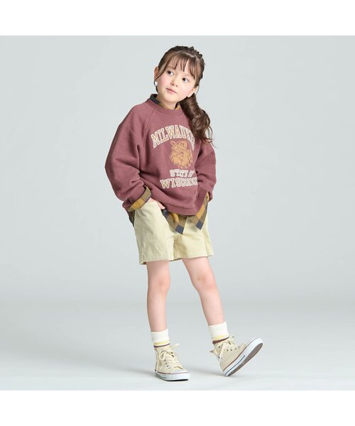 BREEZE（ブリーズ）の「足底パイル ラインクルーソックス（ソックス/靴下・キッズ・ネイビー/グレー/レッド/イエロー/キナリ・24/15 /18/21）」の7枚目の写真