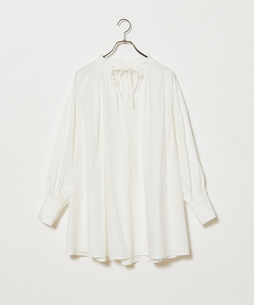 CIAOPANIC（チャオパニック）の「チャーチブラウス（シャツ/ブラウス・レディース・ブラック/オフホワイト/オレンジ・FREE）」の12枚目の写真