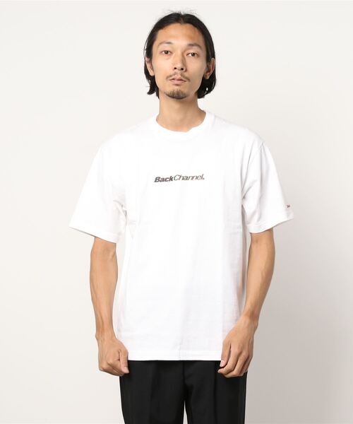 Back Channel（バックチャンネル）の「NOISE T（Tシャツ/カットソー・メンズ・ホワイト/ブラック・MEDIUM/LARGE/X-LARGE/XX-LARGE）」の5枚目の写真