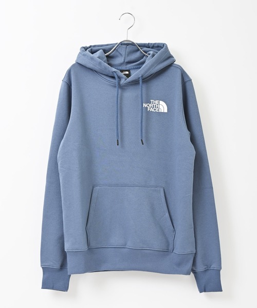 THE NORTH FACE（ザノースフェイス）の「THE NORTH FACE(ザ・ノース・フェイス) NSE ボックスロゴ プルパーカー（パーカー・レディース・ホワイト/ブラック/グレー/インディゴブルー/ブルー・S/M/L/XL）」の7枚目の写真