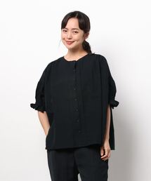 Samansa Mos2 | 袖ボリュームブラウス(シャツ/ブラウス)