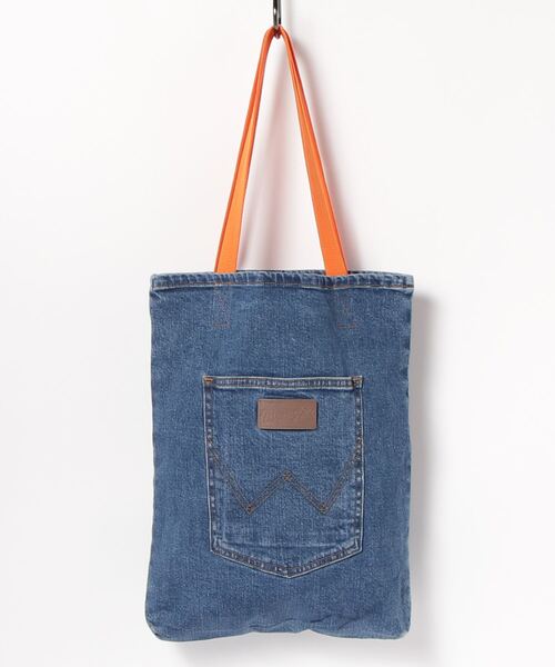 Wrangler（ラングラー）の「【Wrangler】ラングラー MINI TOTE BAG ポケット ミニトートバッグ WM1797（ショルダーバッグ・レディース・インディゴブルー/ダークインディゴブルー/キナリ/レッド/サックスブルー/イエロー・FREE）」の17枚目の写真