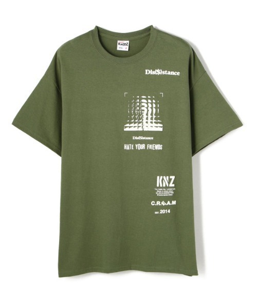 KaneZ(ケインズ)の「KaneZ/ケインズ/H.Y.F TEE/プリントTシャツ(Tシャツ/カットソー・レディース・ブラック/カーキ・FREE)」の10枚目の写真