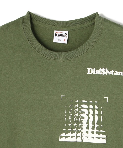 KaneZ(ケインズ)の「KaneZ/ケインズ/H.Y.F TEE/プリントTシャツ(Tシャツ/カットソー・レディース・ブラック/カーキ・FREE)」の11枚目の写真
