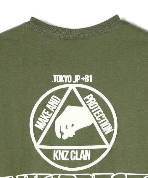 KaneZ(ケインズ)の「KaneZ/ケインズ/H.Y.F TEE/プリントTシャツ(Tシャツ/カットソー・レディース・ブラック/カーキ・FREE)」の16枚目の写真