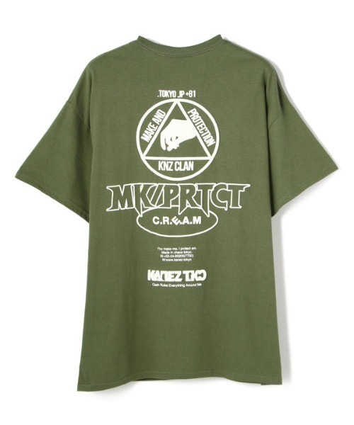 KaneZ(ケインズ)の「KaneZ/ケインズ/H.Y.F TEE/プリントTシャツ(Tシャツ/カットソー・レディース・ブラック/カーキ・FREE)」の19枚目の写真