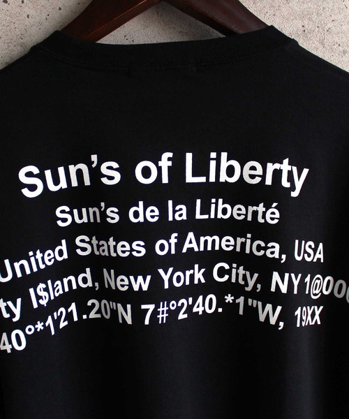 SHISKY(シスキー)の「ビッグシルエットロゴプリント9分袖カットソー(Tシャツ/カットソー・メンズ・ブラック系/ラベンダー/オフホワイト/モカ/ホワイト系/ベージュ/ブラック/杢グレー/チャコール・M/L/XL)」の20枚目の写真