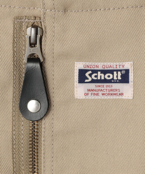 schott(ショット)の「直営限定】Schott/ショット/TC JUMPER DRESS/ジャンパー ドレス(スカート・レディース・ブラック/カーキ/キナリ・FREE)」の12枚目の写真