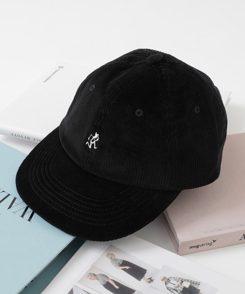 ADPOSION（アドポーション）の「【GRAMICCI グラミチ】KIDS CORDUROY UMPIRE CAP / GAC-21F052-K（キャップ・キッズ・ブラック/ベージュ/ネイビー/グレー/モカ・FREE）」の2枚目の写真