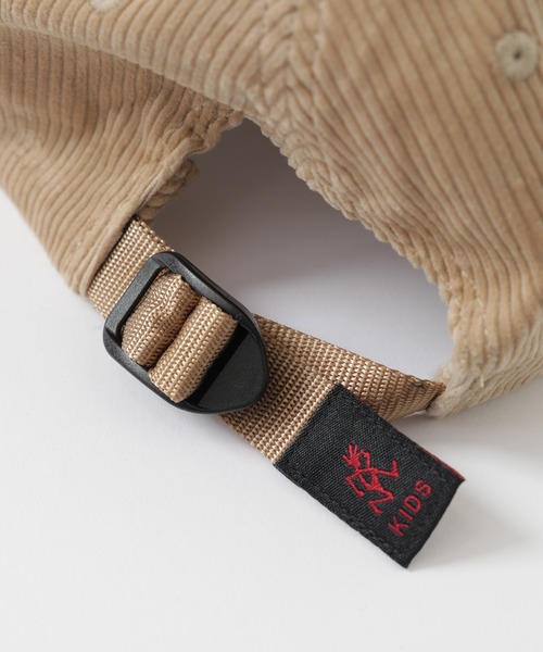 ADPOSION（アドポーション）の「【GRAMICCI グラミチ】KIDS CORDUROY UMPIRE CAP / GAC-21F052-K（キャップ・キッズ・ブラック/ベージュ/ネイビー/グレー/モカ・FREE）」の7枚目の写真