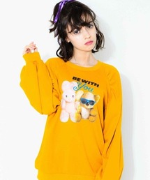 Candy Stripper | BE WITH YOU RAGLAN トップス(スウェット)