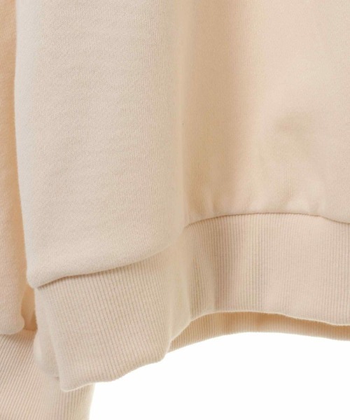 Candy Stripper（キャンディストリッパー）の「BE WITH YOU RAGLAN トップス（スウェット・レディース・アイボリー/ブラック/イエロー・2）」の12枚目の写真