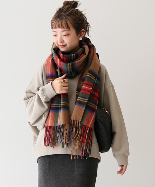 SLOBE IENA（スローブイエナ）の「裏毛ワイドプルオーバー【洗濯機使用可能】◆（スウェット・レディース・ベージュ/グレー/グリーン・FREE）」の19枚目の写真