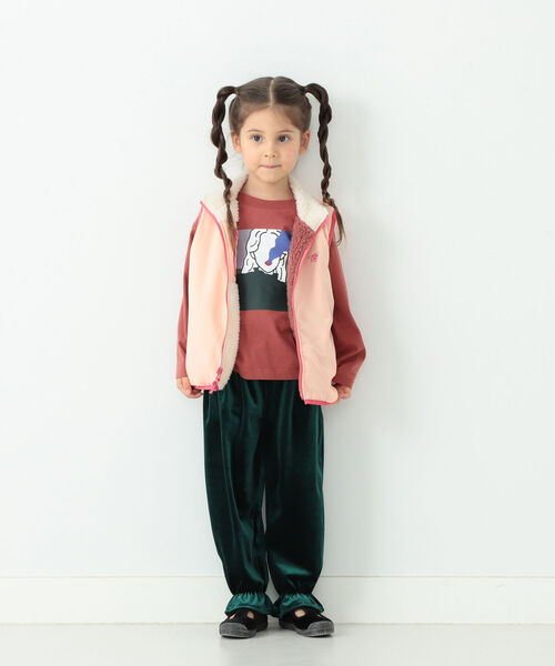 B:MING by BEAMS（ビーミングバイビームス）の「B:MING by BEAMS / ボア リバーシブル ベスト（100~140cm）（ベスト・キッズ・レッド系その他7/ネイビー/その他・100/120/140/110/130）」の20枚目の写真