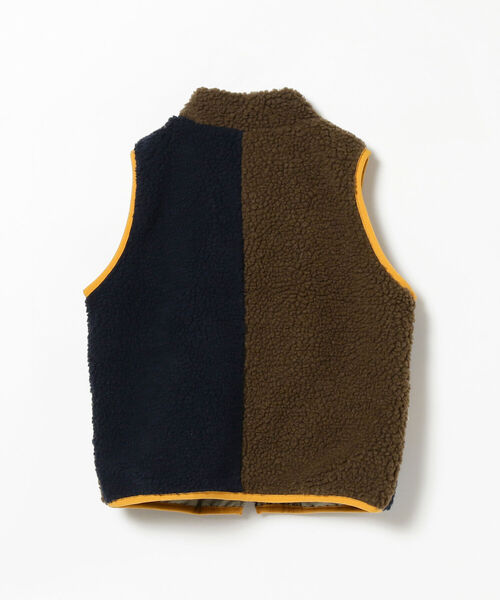 B:MING by BEAMS（ビーミングバイビームス）の「B:MING by BEAMS / ボア リバーシブル ベスト（100~140cm）（ベスト・キッズ・レッド系その他7/ネイビー/その他・100/120/140/110/130）」の8枚目の写真