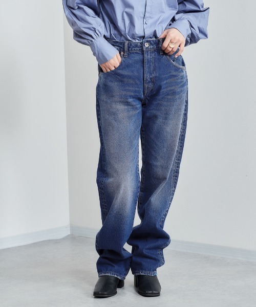 cepo(セポ)の「セルビッチデニム レギュラーストレート 21AW(デニムパンツ・レディース・ブルー系1/ブルー系6/ネイビー/ブルー系2・SS/S/M/L)」の9枚目の写真