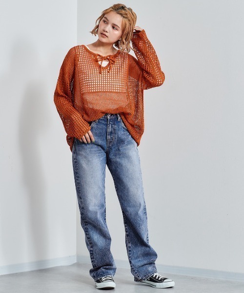 cepo(セポ)の「セルビッチデニム レギュラーストレート 21AW(デニムパンツ・レディース・ブルー系1/ブルー系6/ネイビー/ブルー系2・SS/S/M/L)」の8枚目の写真