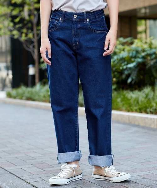 cepo(セポ)の「セルビッチデニム レギュラーストレート 21AW(デニムパンツ・レディース・ブルー系1/ブルー系6/ネイビー/ブルー系2・SS/S/M/L)」の15枚目の写真