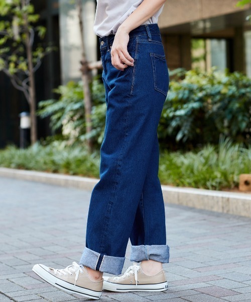 cepo(セポ)の「セルビッチデニム レギュラーストレート 21AW(デニムパンツ・レディース・ブルー系1/ブルー系6/ネイビー/ブルー系2・SS/S/M/L)」の16枚目の写真