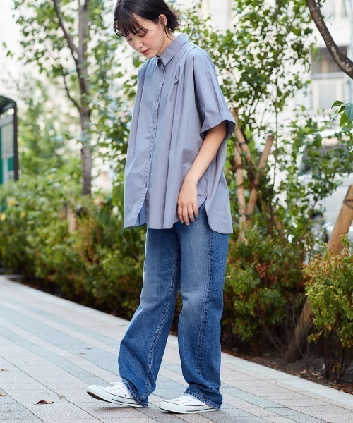 cepo(セポ)の「セルビッチデニム レギュラーストレート 21AW(デニムパンツ・レディース・ブルー系1/ブルー系6/ネイビー/ブルー系2・SS/S/M/L)」の14枚目の写真