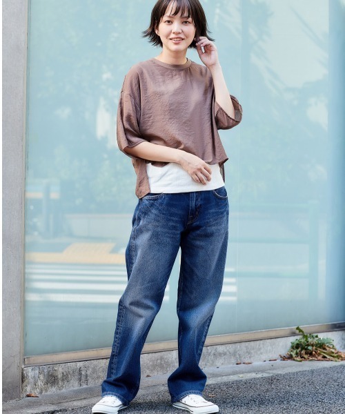 cepo(セポ)の「セルビッチデニム レギュラーストレート 21AW(デニムパンツ・レディース・ブルー系1/ブルー系6/ネイビー/ブルー系2・SS/S/M/L)」の21枚目の写真