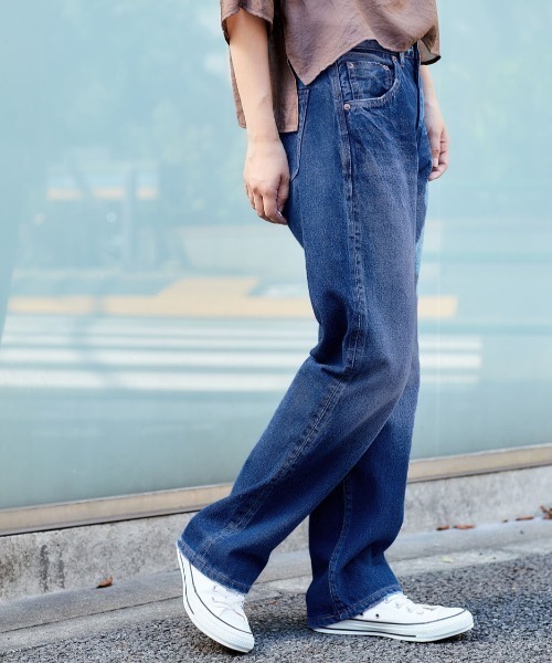 cepo(セポ)の「セルビッチデニム レギュラーストレート 21AW(デニムパンツ・レディース・ブルー系1/ブルー系6/ネイビー/ブルー系2・SS/S/M/L)」の19枚目の写真