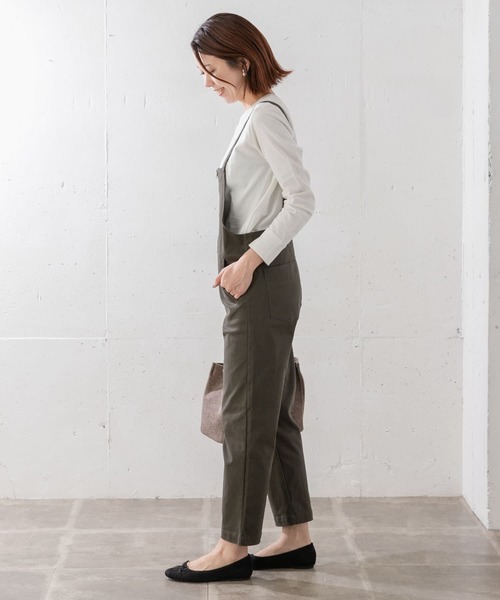 URBAN RESEARCH Sonny Label（アーバンリサーチサニーレーベル）の「テーパードサロペット（サロペット/オーバーオール・レディース・カーキ/ベージュ・36/38）」の15枚目の写真