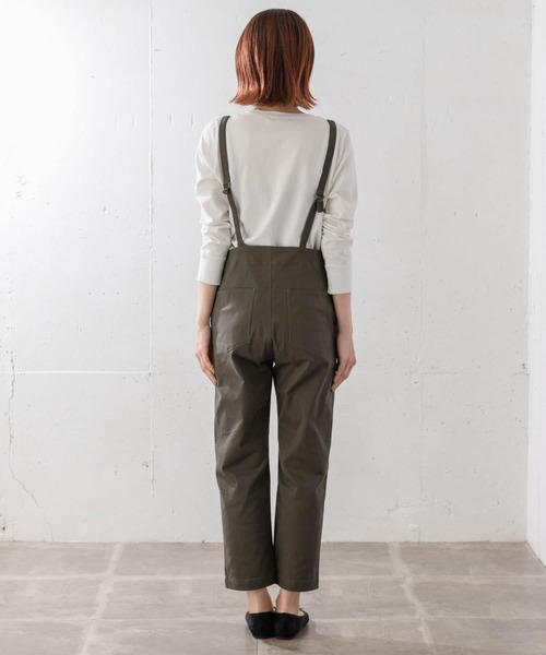 URBAN RESEARCH Sonny Label（アーバンリサーチサニーレーベル）の「テーパードサロペット（サロペット/オーバーオール・レディース・カーキ/ベージュ・36/38）」の13枚目の写真
