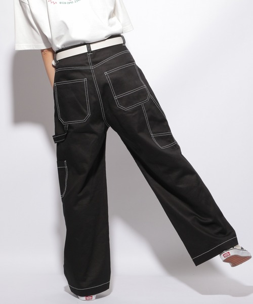 PBLIM（ページボーイリム）の「【PAGEBOYLIM】ステッチワイドパンツ（その他パンツ・レディース・ベージュ/ブラック・MEDIUM/LARGE）」の20枚目の写真