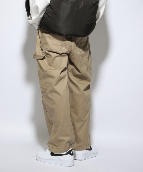 PBLIM（ページボーイリム）の「【PAGEBOYLIM】ステッチワイドパンツ（その他パンツ・レディース・ベージュ/ブラック・MEDIUM/LARGE）」の18枚目の写真
