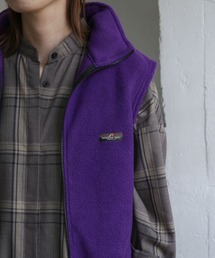 URBAN RESEARCH DOORS | SUNRISE MILL　Full zip vest fleece(ベスト)