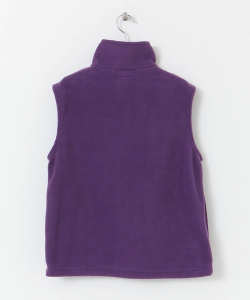 URBAN RESEARCH DOORS（アーバンリサーチドアーズ）の「SUNRISE MILL　Full zip vest fleece（ベスト・レディース・チャコールグレー/パープル・ONE）」の8枚目の写真