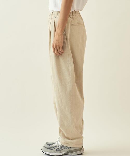 info. BEAUTY&YOUTH(インフォビューティアンドユース)の「【WEB限定】<info. BEAUTY&YOUTH> コーデュロイ バルーン イージーパンツ(その他パンツ・メンズ・ブラック/ナチュラル/ダークグレー・S/M/L)」の5枚目の写真