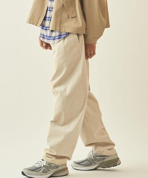 info. BEAUTY&YOUTH(インフォビューティアンドユース)の「【WEB限定】<info. BEAUTY&YOUTH> コーデュロイ バルーン イージーパンツ(その他パンツ・メンズ・ブラック/ナチュラル/ダークグレー・S/M/L)」の13枚目の写真