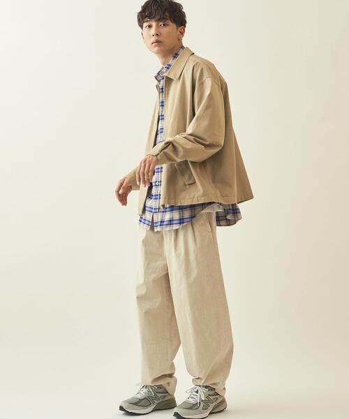 info. BEAUTY&YOUTH(インフォビューティアンドユース)の「【WEB限定】<info. BEAUTY&YOUTH> コーデュロイ バルーン イージーパンツ(その他パンツ・メンズ・ブラック/ナチュラル/ダークグレー・S/M/L)」の20枚目の写真