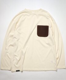 BREEZE by saori | WEB限定 ポケット切替ロンT 大人用 【BREEZE by saori】(Tシャツ/カットソー)