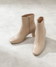 NATURAL BEAUTY BASIC | スクエアショートブーツ(ブーツ)