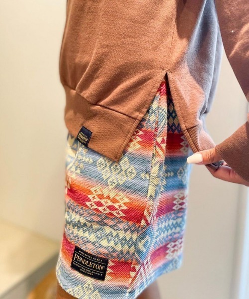 PENDLETON（ペンドルトン）の「PENDLETON SHORTS/ロキシーペンドルトンショートパンツ（その他パンツ・レディース・ブラック/レッド・SMALL/MEDIUM/LARGE）」の8枚目の写真