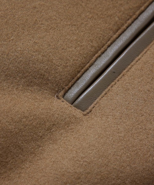 ADAM ET ROPE'（アダムエロペ）の「〈SHARE CLOSETシリーズ〉オーバーサイズ アワードジャケット/UNISEX（スタジャン・メンズ・ブラック/イエロー系その他3・M/L）」の12枚目の写真