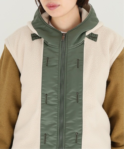 STAMMBAUM(シュタンバーム)の「《別注》【STAMMBAUM/シュタンバウム】US M47ライナーボアコート◆(その他アウター・レディース・キャメル・FREE)」の20枚目の写真