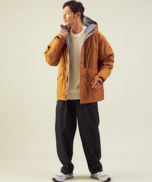 green label relaxing（グリーンレーベルリラクシング）の「＜SEGMENT（セグメント）＞チノ リラックス パンツ（チノパンツ・メンズ・ブラック/ベージュ・2/1/3）」の5枚目の写真